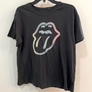 Rolling Stones rainbow classic tee